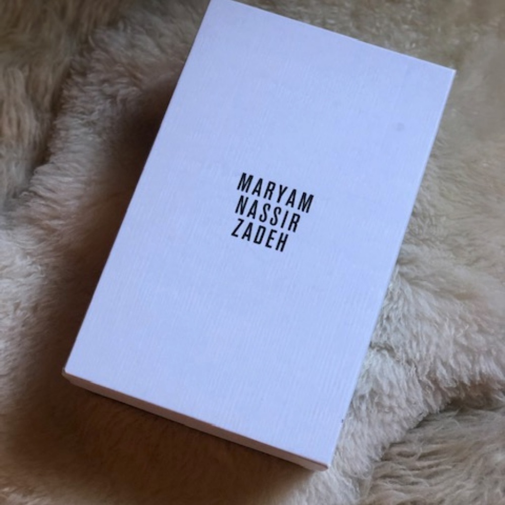 BRAND NEW Maryam Nassir Zadeh MNZ Sophie slides - Picture 4 of 8
